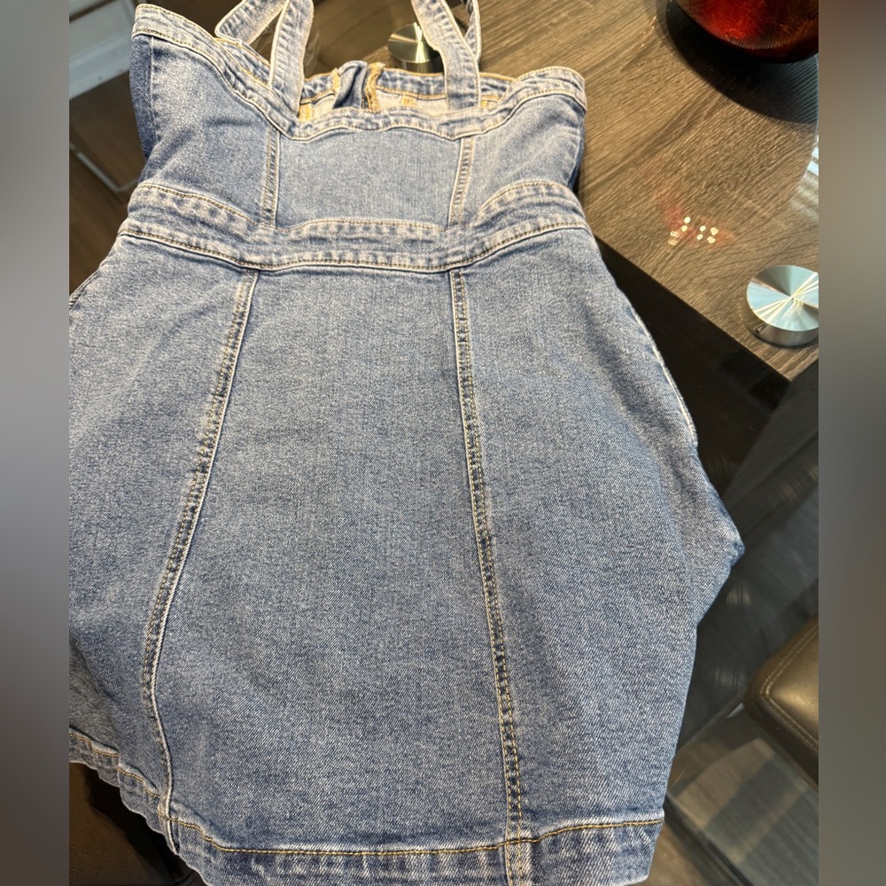 Wild Fable Classic Blue Denim dress - Picture 9 of 11